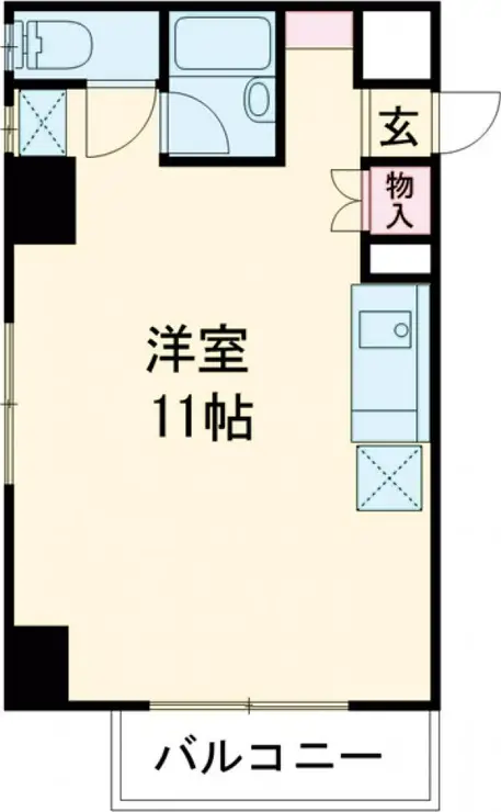 グランレイム目黒 4階階 間取り