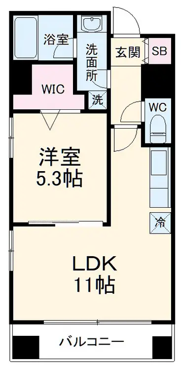 ピニエール浦和岸町 3階階 間取り