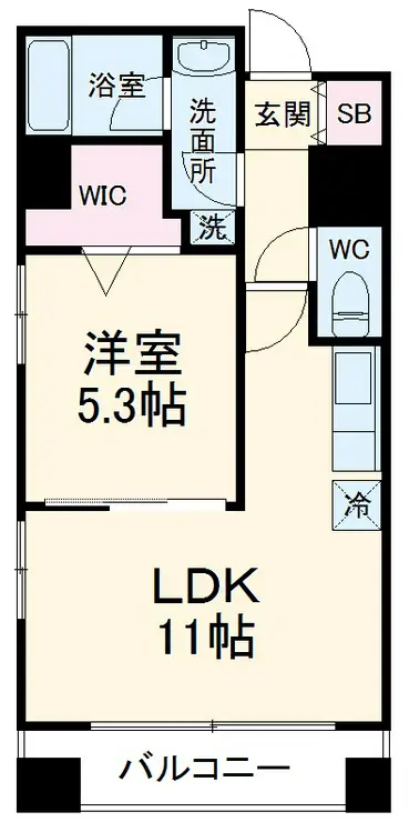 ピニエール浦和岸町 8階階 間取り