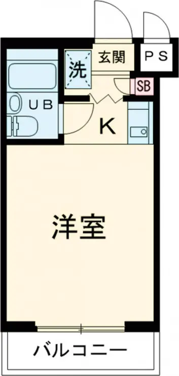 シルフィード用賀 3階階 間取り