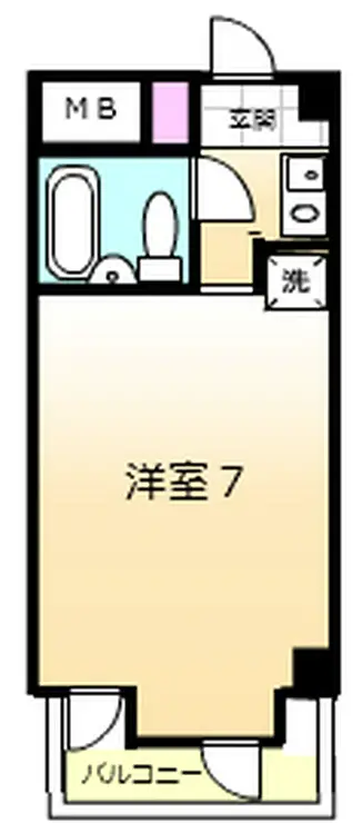 CKすずかけ台 7階階 間取り