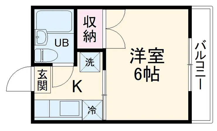 ストークハイツ田口 1階階 間取り