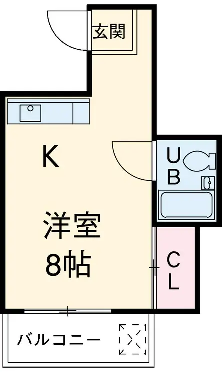 マンションメナハウス 9階階 間取り