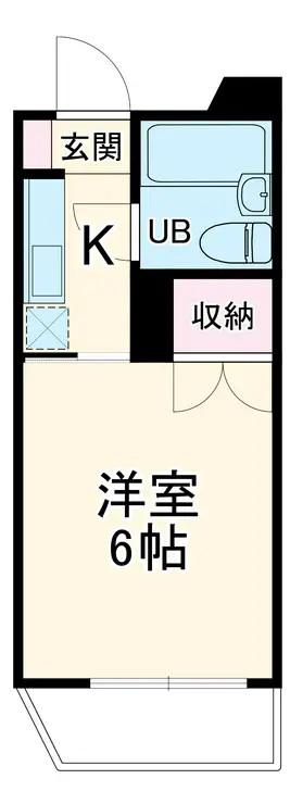 スターダスト向ヶ丘A棟 1階階 間取り