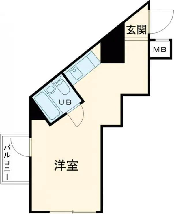 メゾン・ド・ノアロゼ錦町 3階階 間取り