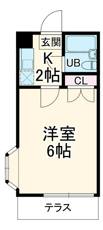 ジャパンビル鎌倉 2階階 間取り