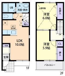Ｃａｓａ　Ｐｉｃｃｏ(2LDK)の間取り写真
