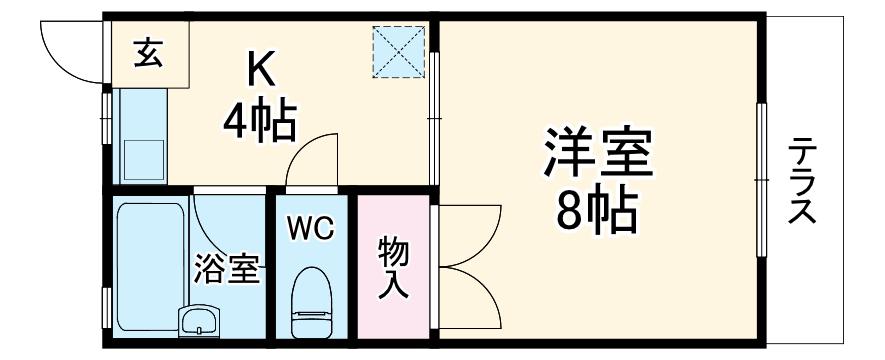白菊ハイツ A