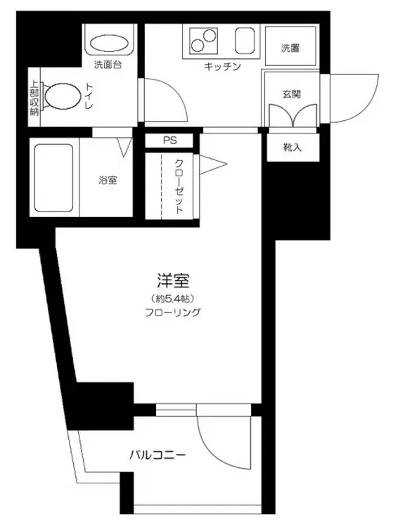 エクセリア上石神井 12階階 間取り