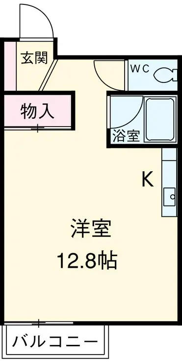フィールドハウス末広弐番館 2階階 間取り