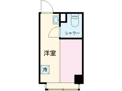 プティアムス スカイツリー前(ワンルーム/1階)の間取り写真