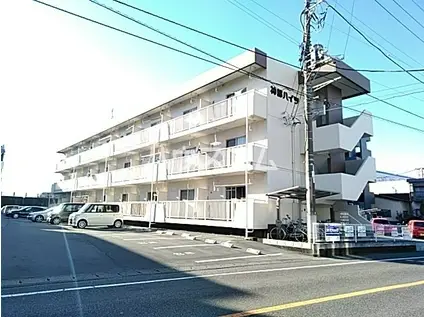 神部ハイツ(1K/3階)の外観写真