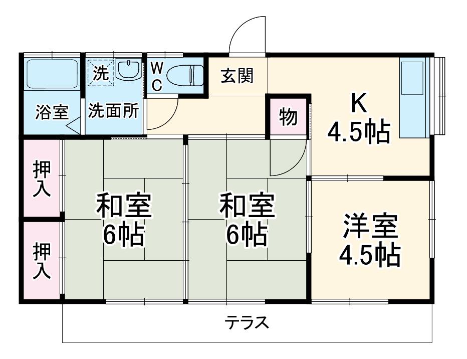 伊豆箱根鉄道駿豆線 韮山駅 徒歩25分 1階建 築39年