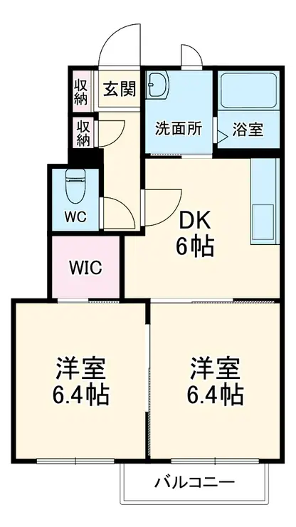 ルミエール 1階階 間取り