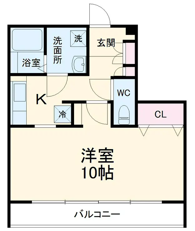 ラフォーレ大倉山参番館 1階階 間取り
