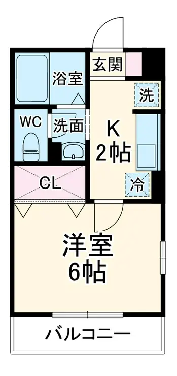 COMFORTII 2階階 間取り