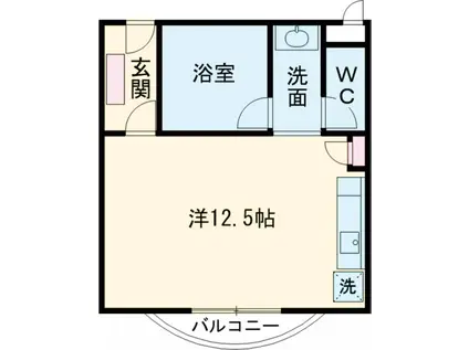 シンエイ第9西葛西マンション(ワンルーム/2階)の間取り写真