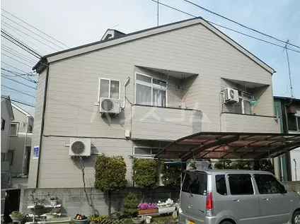 上新井ハイツ(1K/2階)の外観写真