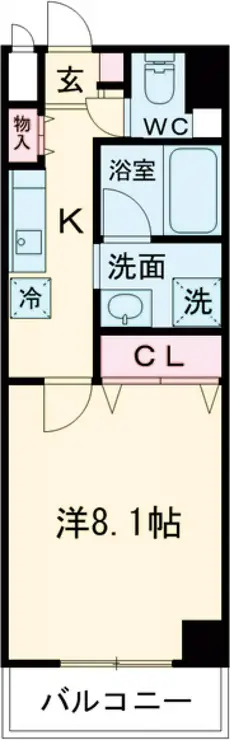ベルメゾン吉祥寺 1階階 間取り