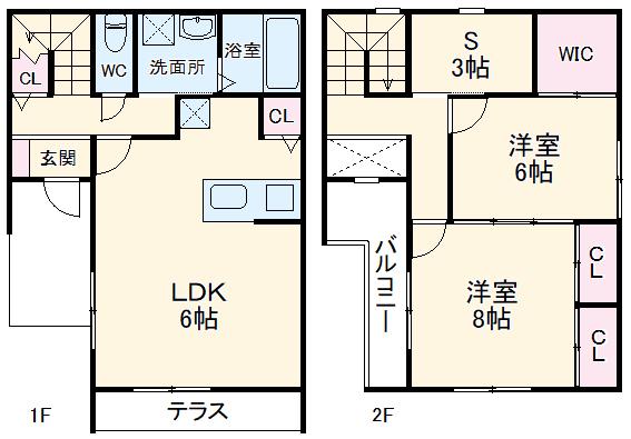 ＆（アンパサント）(2SLDK/1階)の間取り写真