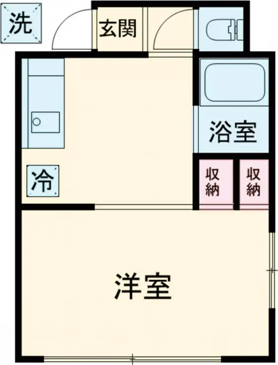 光荘 1階階 間取り