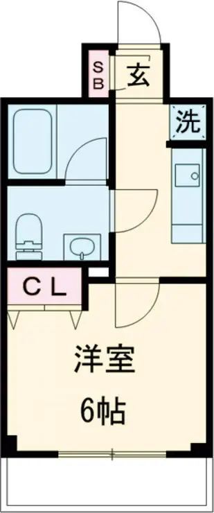 ライジングプレイス綾瀬二番館 2階階 間取り