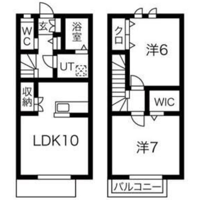 Ｌｕｍｉｅｒｅ(2LDK)の間取り写真