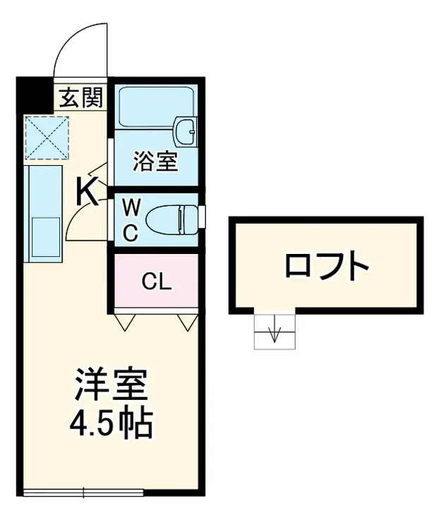 センターグリーン金沢 1階階 間取り