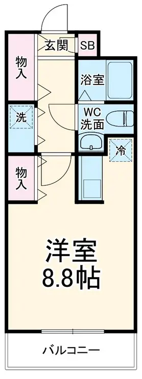レクエルド 3階階 間取り