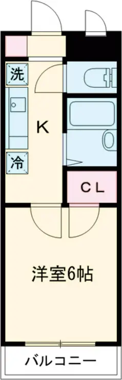 ヒルズL・R 4階階 間取り