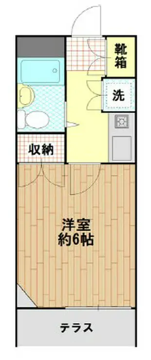 ジュネッタ8 1階階 間取り