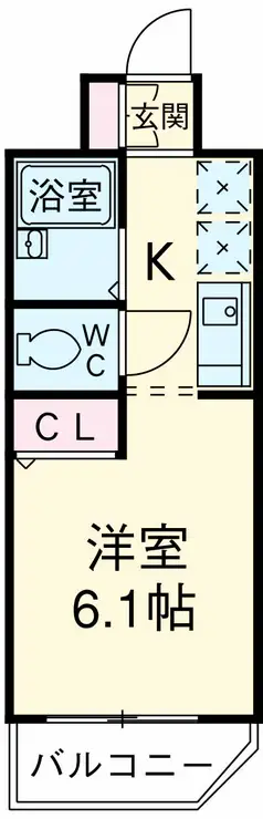 ラグジュアリーガーデン東松戸 3階階 間取り