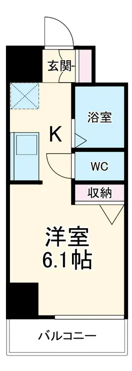 ラグジュアリーガーデン東松戸 9階階 間取り