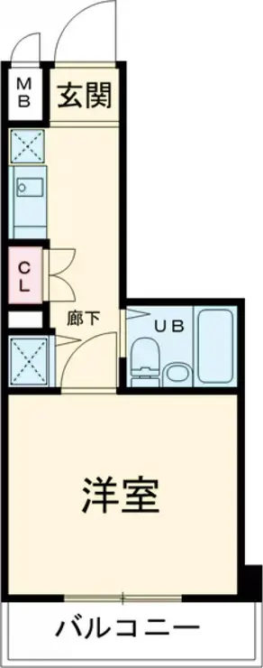 エクセリア高円寺 6階階 間取り
