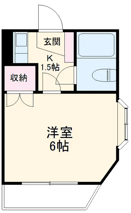 サンシャインKY 3階階 間取り