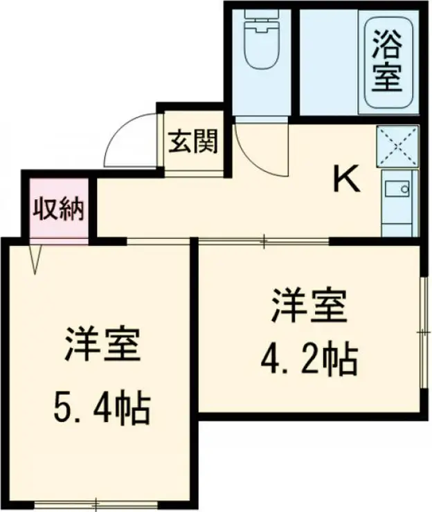 マイキャッスル大岡山 3階階 間取り