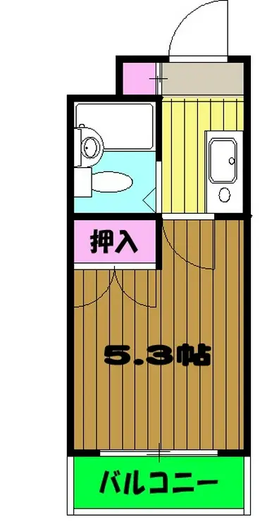 ルネロコット 2階階 間取り