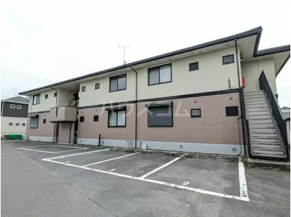 ソシア B棟(3DK/2階)の外観写真