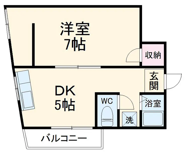 べるべーる高石神 2階階 間取り