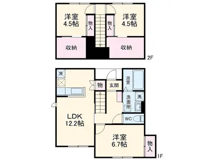 CASA　SY(3LDK)の間取り写真