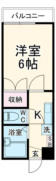グラシューズ 1階階 間取り