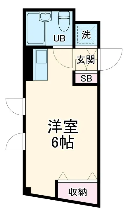 リブレパーシモン 1階階 間取り