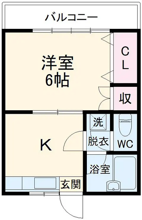 ウィステリアハイツ 2階階 間取り