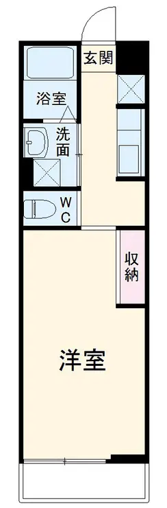 リブリ・エクレール 1階階 間取り