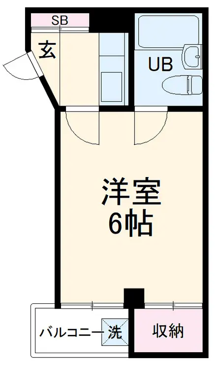アメニティハウスオーラ 3階階 間取り