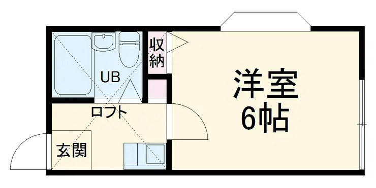 ヒルサイド山手 2階階 間取り