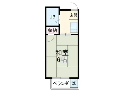 ソフィアマンション(1K/5階)の間取り写真