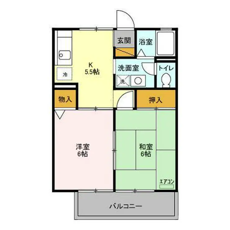 ポルクV 1階階 間取り