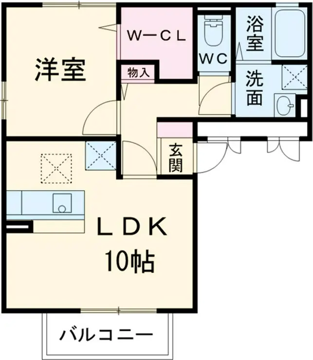 PEACEFULLY 3階階 間取り