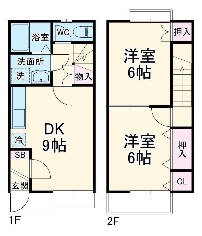 ｇｒａｃｉａ(2LDK)の間取り写真